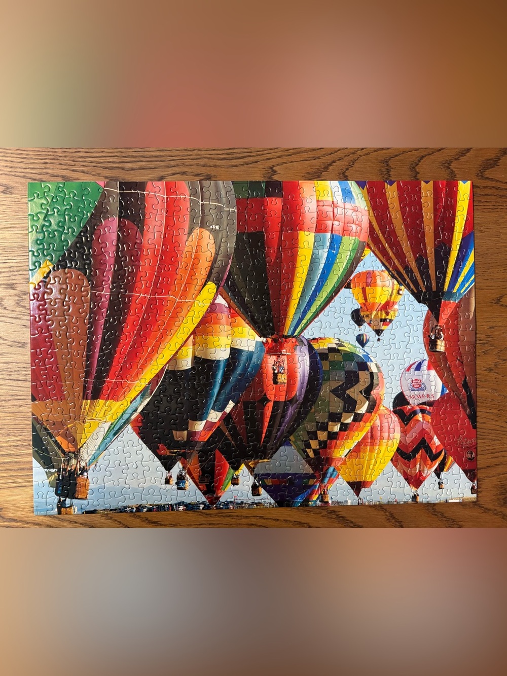 Hot Air Balloons 500 Piece Jigsaw Puzzle